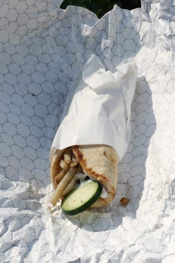 Vegetarian gyro