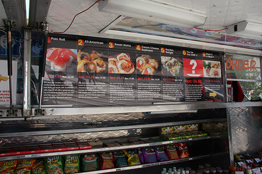 Yatta-! Truck Menu