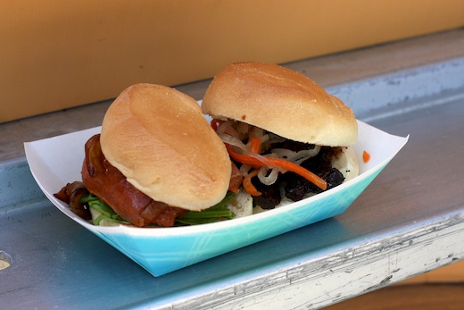 Beef and Sausage Sliders at The Manila Machine